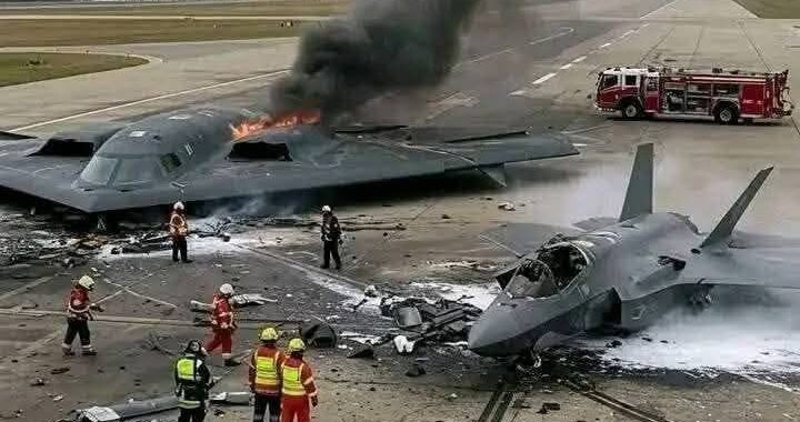 B-2 Spirit was shot down to…….