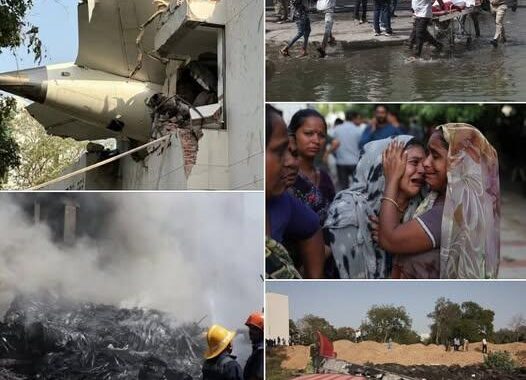 More than 200 killed as Air India plane crashes after takeoff in Ahmedabad