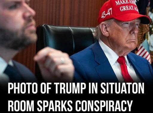 👀👀👀White House photo of Trump sparks conspiracy theory